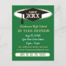 Search for class reunion invitation postcards 20 year reunion