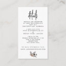 Search for halloween wedding enclosure cards Details