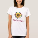 Search for sunflower wedding tshirts Floral