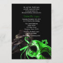 Search for green and black quinceanera invitations Birthday
