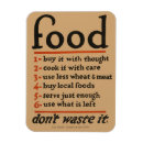 Search for wasted magnets Food conservation