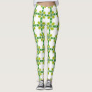 Search for green leaf pattern leggings Greenery