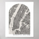 Search for manhattan map posters Modern