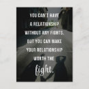 Search for fights postcards Typography