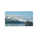 Search for cruise ships return address labels Blue