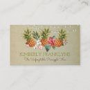 Search for pineapple business cards Beach