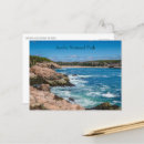 Search for acadia national park postcards Bar harbour