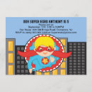 Search for flying heroes invitations For kids