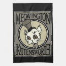 Search for grey cat tea towels Vintage