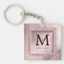 Search for elegant sparkle key rings Rose gold glitter