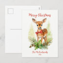 Search for cute reindeer postcards Vintage