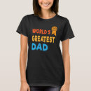 Search for number 1 dad tshirts World's