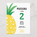 Search for tutti frutti birthday invitations Pineapple