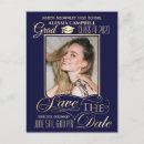 Search for save the date graduation postcards Typography