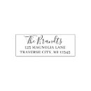 Search for elegant letters rubber stamps Script