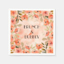 Search for brunch and bubbly napkins Flowers