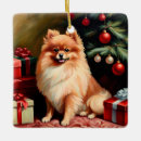 Search for pomeranian christmas tree decorations Pet