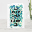 Search for keep calm and carry on birthday cards Vintage