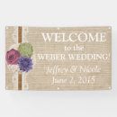 Search for burlap banners Country