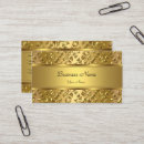 Search for gold embossed business cards Floral