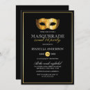 Search for classy sweet 16 invitations Masquerade