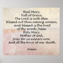 Search for hail mary prayer posters Religious