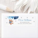 Search for teddy return address labels Blue