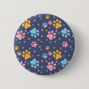 Search for dog paw print badges Pattern