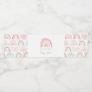 Search for boho water bottle labels Pink