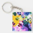 Search for design square key rings Colourful