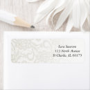Search for lace return address labels Bridal shower