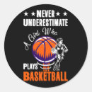 Search for never underestimate stickers Player