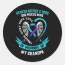 Search for my hero stickers Awareness