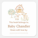 Search for cute barn stickers Baby shower