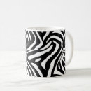 Search for zebra stripe coffee mugs Black