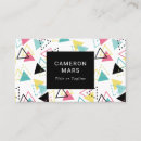 Search for eighties business cards Modern