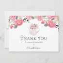 Search for tea party thank you cards Girl
