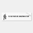 Search for underwater bumper stickers Scuba diving