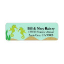 Search for sea horse return address labels Ocean
