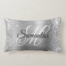 Search for shiny silver cushions Elegant