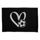 Search for soccer balls pillowcases Heart