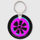 Search for neon pink key rings Black