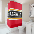 Search for baseball shower curtains Athletic