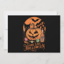 Search for retro halloween invitations Pumpkin