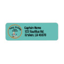 Search for treasure return address labels Birthday