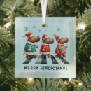 Search for hippopotamus christmas tree decorations Xmas