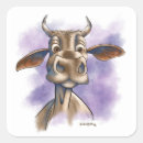 Search for cartoon cow stickers Funny