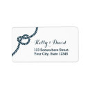 Search for nautical rope return address labels Simple