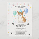 Search for corgi invitations Lets pawty