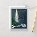 Search for waterfalls postcards Oregon